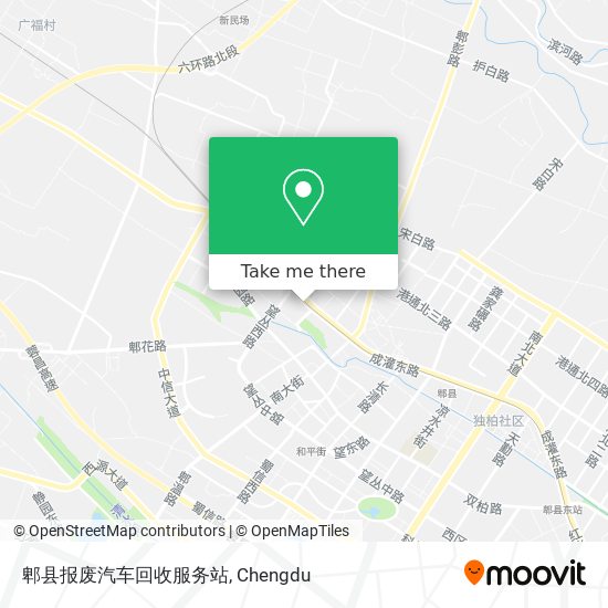 郫县报废汽车回收服务站 map