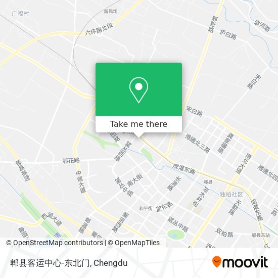 郫县客运中心-东北门 map