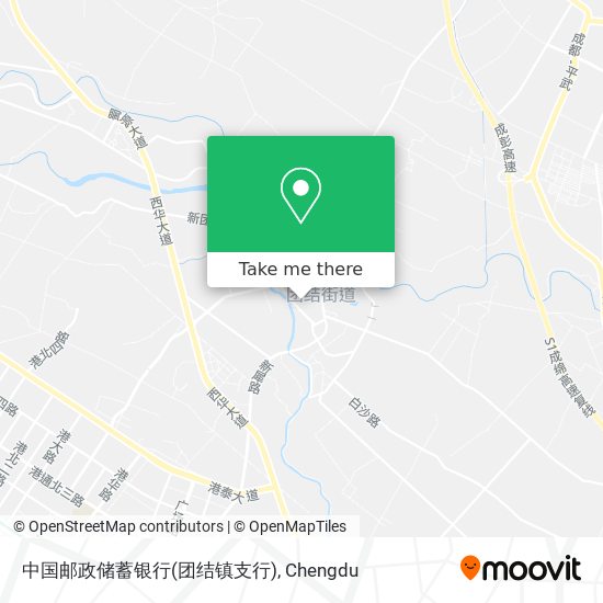 中国邮政储蓄银行(团结镇支行) map