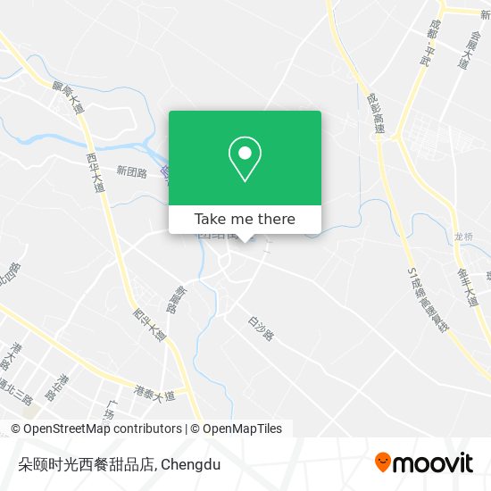 朵颐时光西餐甜品店 map