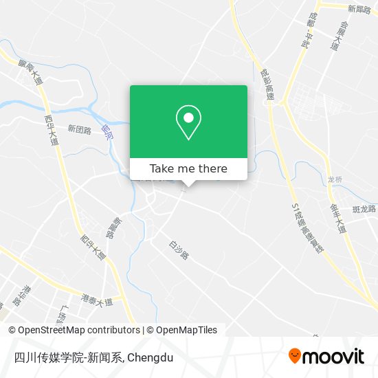 四川传媒学院-新闻系 map