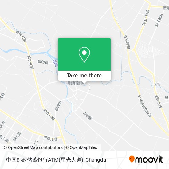 中国邮政储蓄银行ATM(星光大道) map
