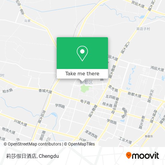 莉莎假日酒店 map