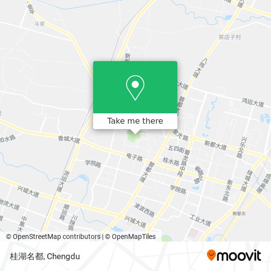 桂湖名都 map