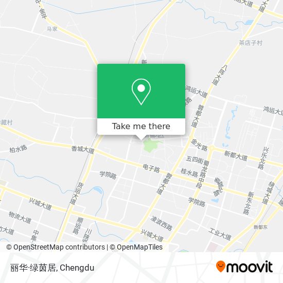 丽华·绿茵居 map