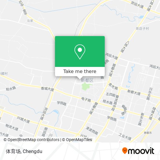 体育场 map