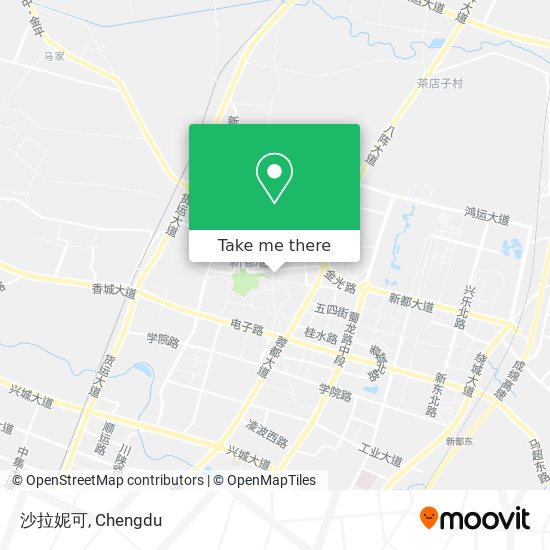 沙拉妮可 map