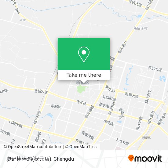 廖记棒棒鸡(状元店) map