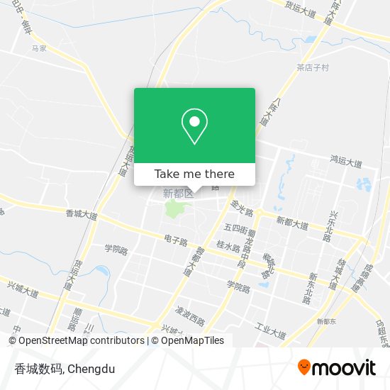 香城数码 map