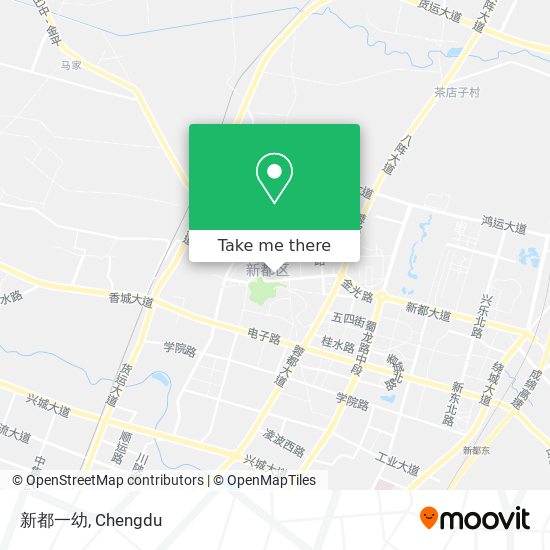 新都一幼 map