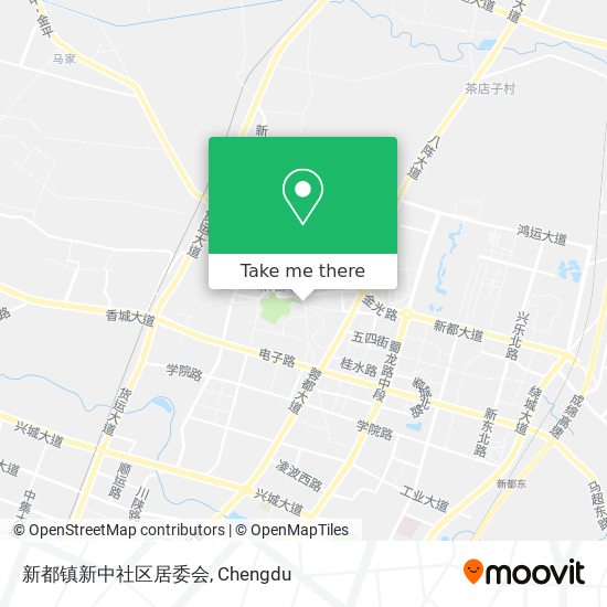 新都镇新中社区居委会 map