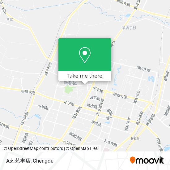 A艺艺丰店 map