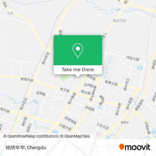锦绣年华 map