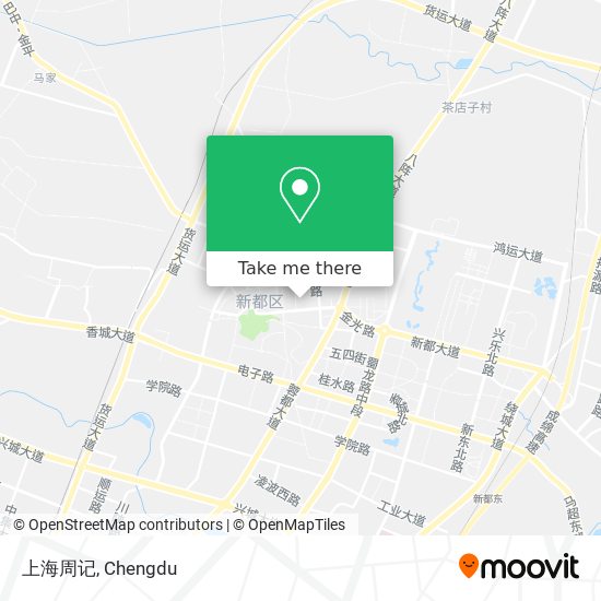 上海周记 map