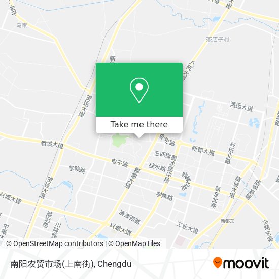 南阳农贸市场(上南街) map