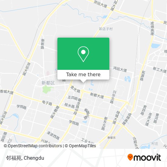 邻福苑 map