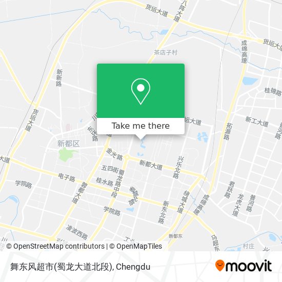 舞东风超市(蜀龙大道北段) map