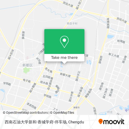 西南石油大学新和·香城学府-停车场 map