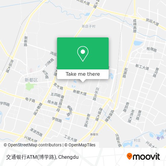 交通银行ATM(博学路) map