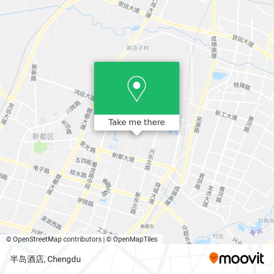 半岛酒店 map