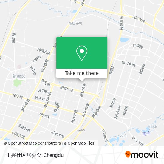 正兴社区居委会 map