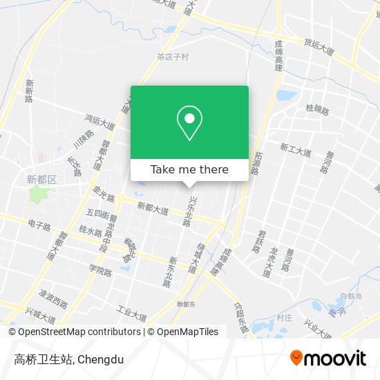 高桥卫生站 map