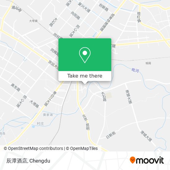 辰潭酒店 map