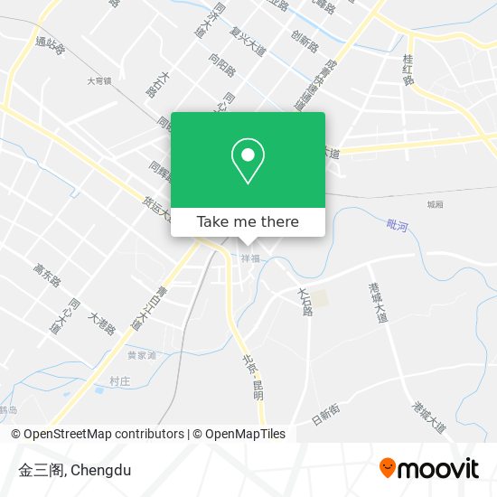 金三阁 map