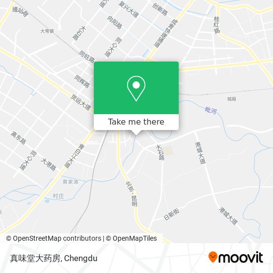 真味堂大药房 map