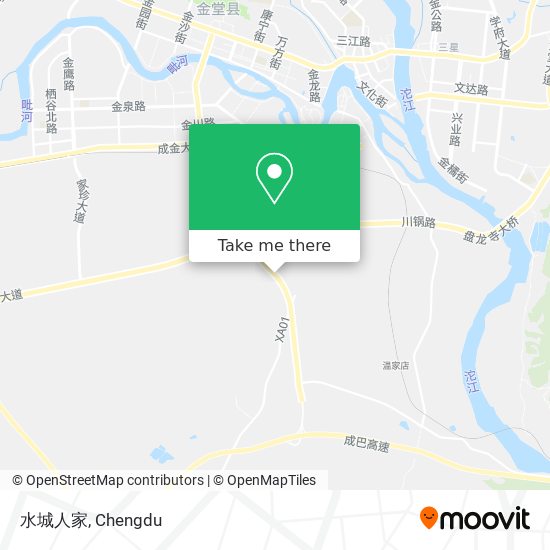 水城人家 map