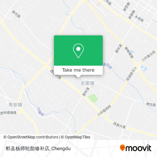 郫县杨师轮胎修补店 map