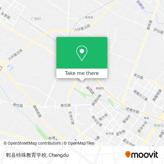 郫县特殊教育学校 map