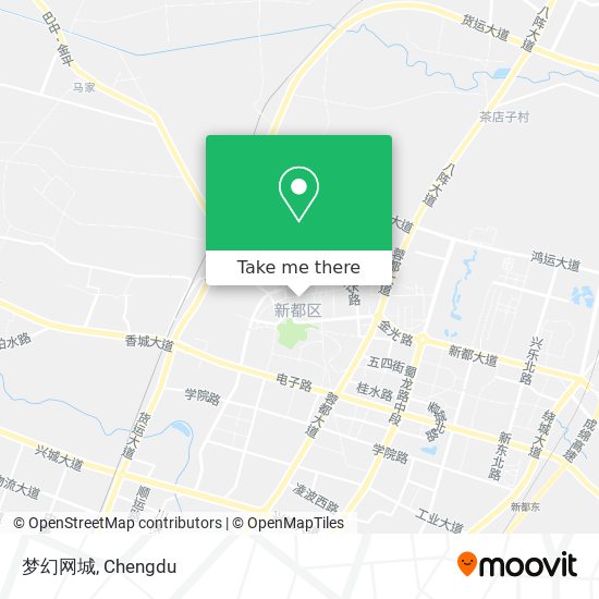 梦幻网城 map