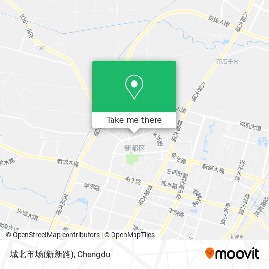 城北市场(新新路) map