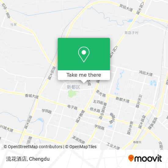 流花酒店 map