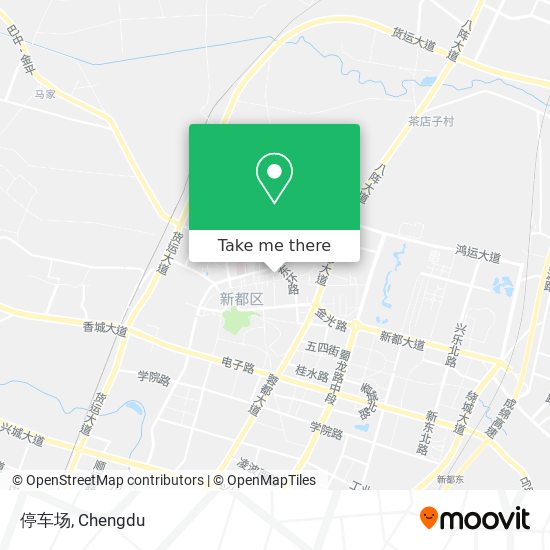 停车场 map