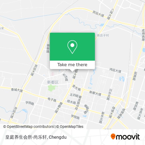 皇庭养生会所-尚乐轩 map