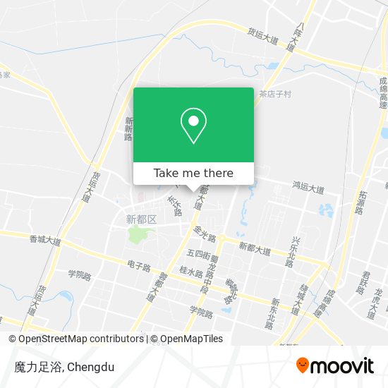 魔力足浴 map