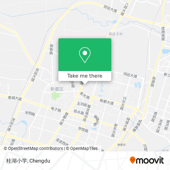 桂湖小学 map