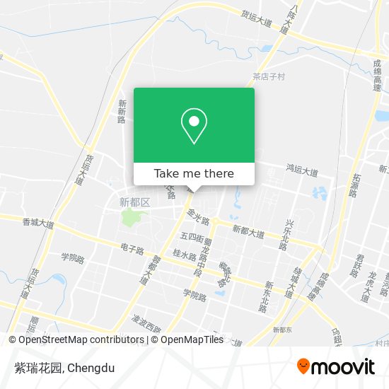 紫瑞花园 map