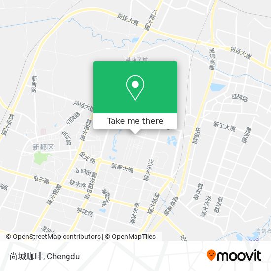 尚城咖啡 map