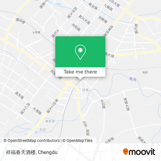 祥福春天酒楼 map