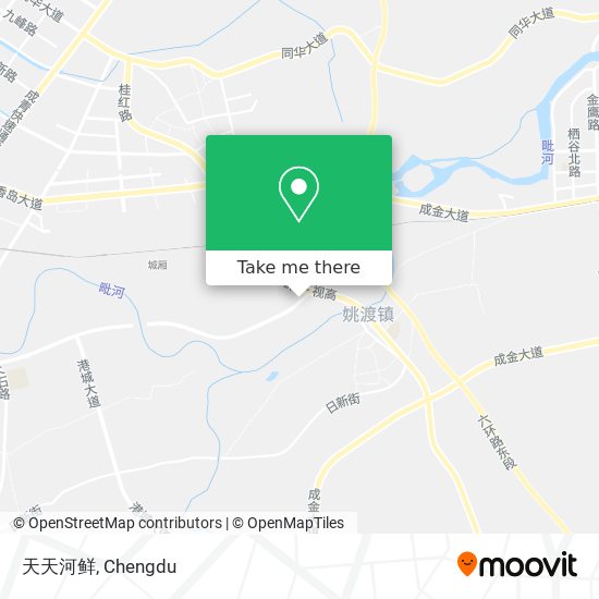 天天河鲜 map