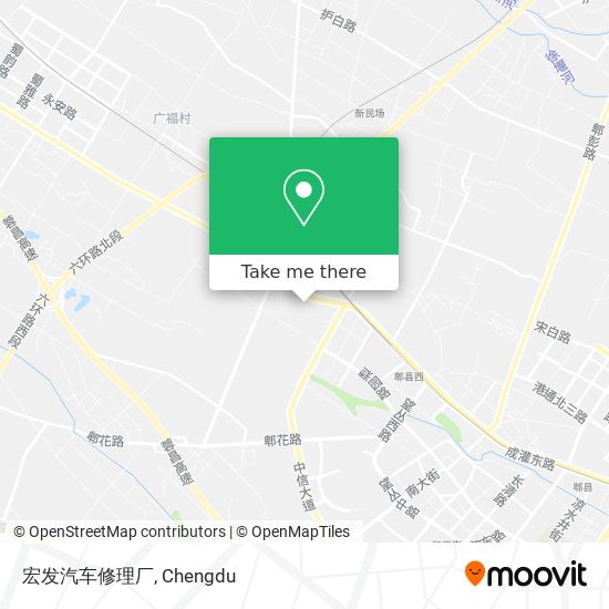 宏发汽车修理厂 map