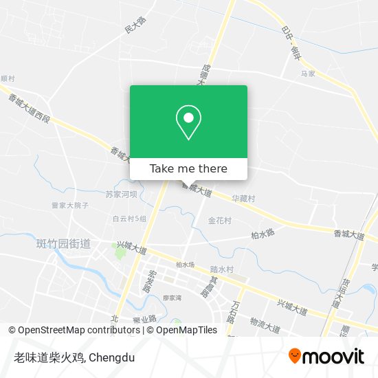 老味道柴火鸡 map