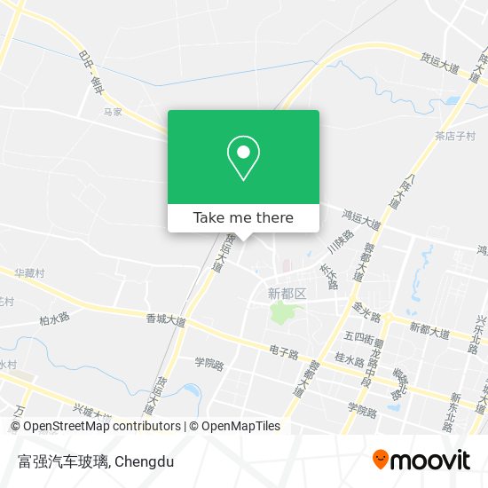 富强汽车玻璃 map
