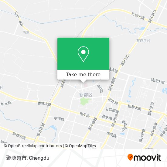 聚源超市 map