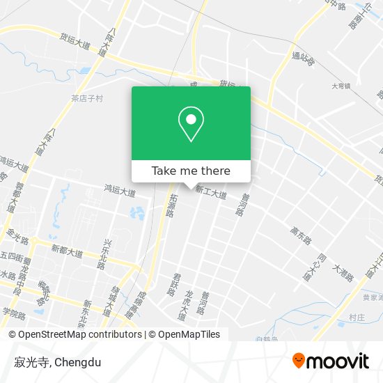寂光寺 map