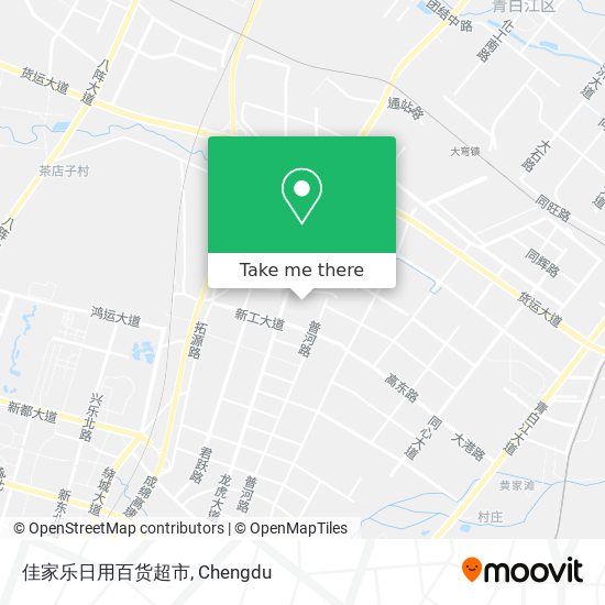佳家乐日用百货超市 map