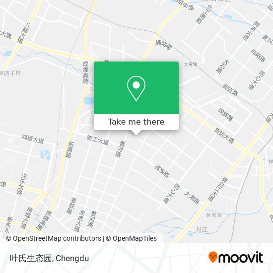 叶氏生态园 map
